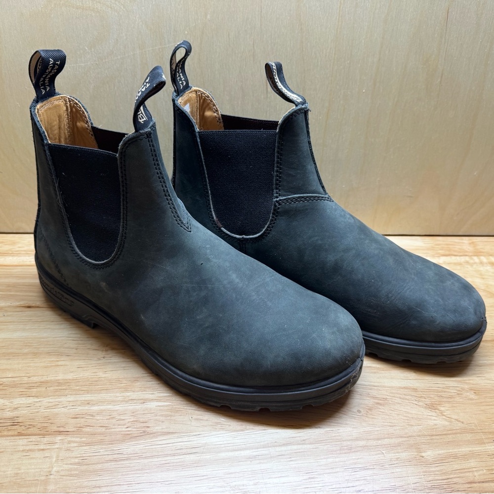 Blundstone Rustic Black Chelsea Boots